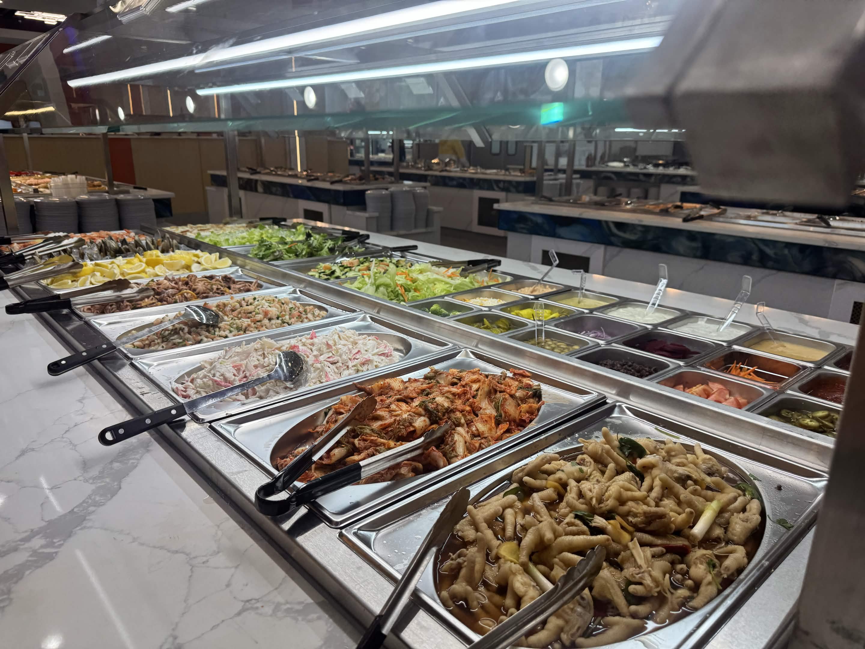 Sweet Cherry Buffet spread